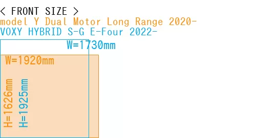 #model Y Dual Motor Long Range 2020- + VOXY HYBRID S-G E-Four 2022-